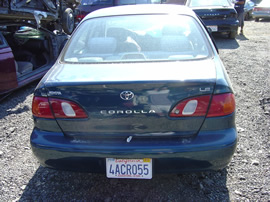 1998 Toyota corolla green
