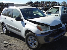 2002 TOYOTA RAV4 4 CYL, AUTO TRANS, COLOR: WHITE STK:Z09037