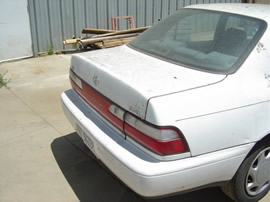 1996 Toyota corolla 4cyl 4 door white