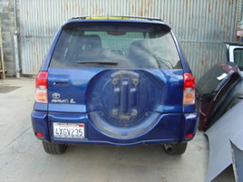 2002 TOYOTA  RAV4, 2X4, AUTO, BLUE STK# Z09053