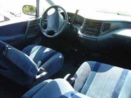 1991 toyota previa van le model,2.4l at fwd color blue