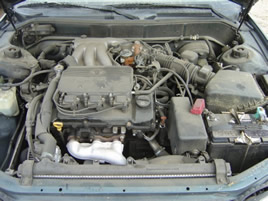 1996 TOYOTA CAMRY V-6, AUTO TRANS, COLOR:BLUE, STK:Z-09038