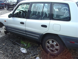 1996 TOYOTA  RAV4, 2X4,  WHITE STK# Z09052