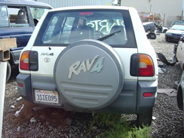 1996 TOYOTA  RAV4, 2X4,  WHITE STK# Z09052