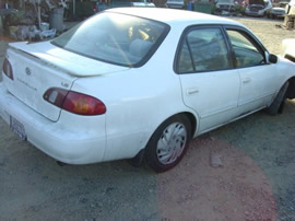 1998 TOYOTA  COROLLA  4CYL. AUTOMATIC stk# Z09051