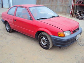 1995 TOYOTA TERCEL, 4CYL, AUTOMATIC, STK# Z09059 