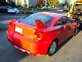 2002 TOYOTA CELICA GT , 4CYL, 5 SPEED TRANSMISSION, STK: Z09061