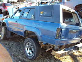 1986 TOYOTA 4 RUNNER, BLUE, STK:T09270