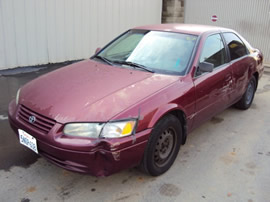 1998 TOYOTA CAMRY, 4CYL, AUTOMATIC TRANSMISSION, STK: Z10067