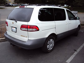 2002 TOYOTA SIENNA VAN V6 AUTO, MISSING NOTHING, RUNS AND DRIVES PERFECT STK: 10072