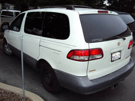 2002 TOYOTA SIENNA VAN V6 AUTO, MISSING NOTHING, RUNS AND DRIVES PERFECT STK: 10072