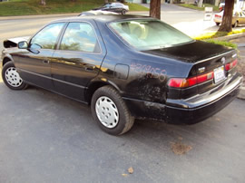 1999 TOYOTA CAMRY 4 CYL. BLACK. AUTOMATIC TRANS STK# Z09058