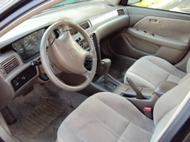1999 TOYOTA CAMRY 4 CYL. BLACK. AUTOMATIC TRANS STK# Z09058