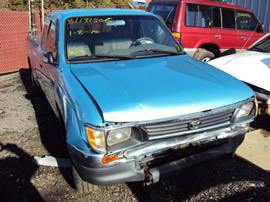 1996 TOYOTA TACOMA EXTRA CAB 4CYL. AUTOMATIC TRANSMISSION 2 WHEEL DRIVE STK # T10277