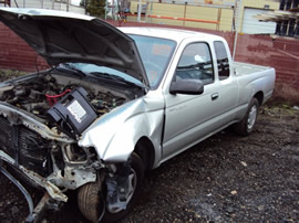 2000 TOYOTA TACOMA EXTRA CAB 2-WHEEL DRIVE, 2.4L 4CYL, MANUAL TRANSMISSION, STK# T10278