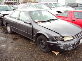 1997 TOYOTA CAMRY, 4CYL, AUTOMATIC TRANSMISSION, COLOR GRAY, STK# Z09058