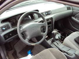 1997 TOYOTA CAMRY, 4CYL, AUTOMATIC TRANSMISSION, COLOR GRAY, STK# Z09058