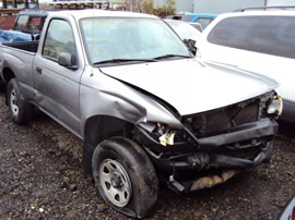 1995 TOYOTA TACOMA, 4CYL 2.7, AUTOMATIC TRANSMISSION, COLOR SILVER STK # T10280