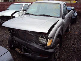 1995 TOYOTA TACOMA, 4CYL 2.7, AUTOMATIC TRANSMISSION, COLOR SILVER STK # T10280