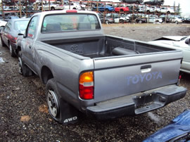 1995 TOYOTA TACOMA, 4CYL 2.7, AUTOMATIC TRANSMISSION, COLOR SILVER STK # T10280