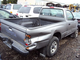 1995 TOYOTA TACOMA, 4CYL 2.7, AUTOMATIC TRANSMISSION, COLOR SILVER STK # T10280