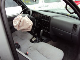 1995 TOYOTA TACOMA, 4CYL 2.7, AUTOMATIC TRANSMISSION, COLOR SILVER STK # T10280
