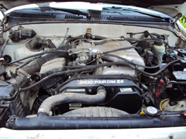 1999 TOYOTA TACOMA EXTRA CAB, TRD PACKAGE, V6 , AUTOMATIC TRANSMISSION, COLOR WHITE, STK#T10281  