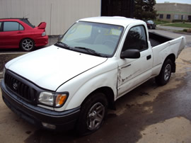 2000 TOYOTA TACOMA , 2WD, 2.4L, 5 SPEED TRANSMISSION , STK# T10282