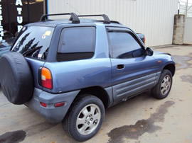 1996 TOYOTA RAV4 , 2 DOOR , 5 SPEED TRANSMISSION, STK # Z10074