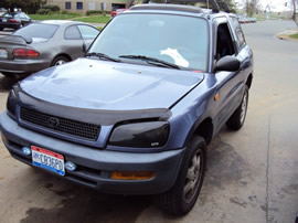 1996 TOYOTA RAV4 , 2 DOOR , 5 SPEED TRANSMISSION, STK # Z10074