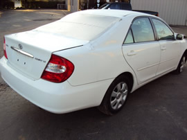 2004 TOYOTA CAMRY 2.2 4CYL, AUTOMATIC TRANSMISSION, COLOR-WHITE STK # Z10077