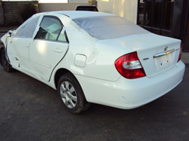 2004 TOYOTA CAMRY 2.2 4CYL, AUTOMATIC TRANSMISSION, COLOR-WHITE STK # Z10077