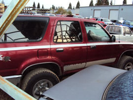 1990 TOYOTA 4 RUNNER 3.0 L , 5 SPEED TRANSMISSION , STK # T10287
