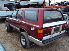 1990 TOYOTA 4 RUNNER 3.0 L , 5 SPEED TRANSMISSION , STK # T10287