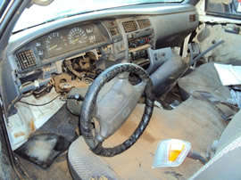 1995 TOYOTA T-100, COLOR - WHITE, STK # T10288