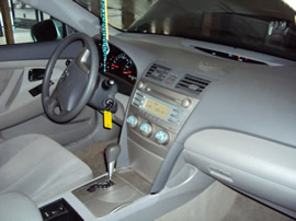 2009 TOYOTA CAMRY 4CYL , AUTOMATIC TRANSMISSION , COLOR - SILVER