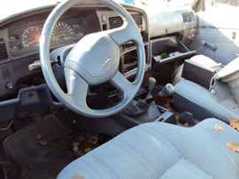 1993 TOYOTA TRUCK 22RE, 4CYL 2.4L, 5 SPEED TRANSMISSION, COLOR-BLUE