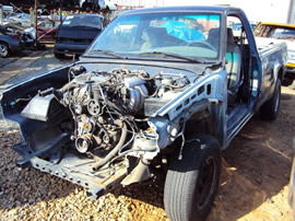 1996 TOYOTA T100 2.7L, 5 SPEED TRANSMISSION, COLOR-BLUE