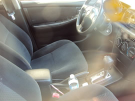 2005 TOYOTA COROLLA S MODEL COLOR-BLACK STK# Z10088