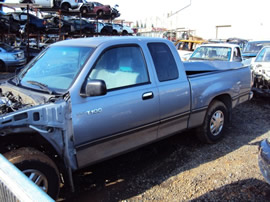 1991 TOYOTA T100 COLOR-GRAY STK# T10295