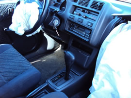 1998 TOYOTA RAV 4 , 4CYL. AUTOMATIC TRANSMISSION, COLOR RED, STK# Z10105
