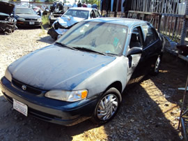 1999 TOYOTA COROLLA VE, 4CYL. AUTOMATIC TRANSMISSION, COLOR BLUE, STK# Z10101