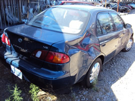 1999 TOYOTA COROLLA VE, 4CYL. AUTOMATIC TRANSMISSION, COLOR BLUE, STK# Z10101