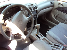 1999 TOYOTA COROLLA VE, 4CYL. AUTOMATIC TRANSMISSION, COLOR BLUE, STK# Z10101