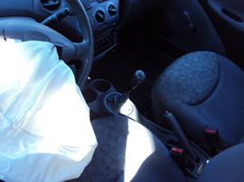 2001 TOYOTA ECHO , 4CYL. MANUAL TRANSMISSION, COLOR SILVER, STK # Z10104