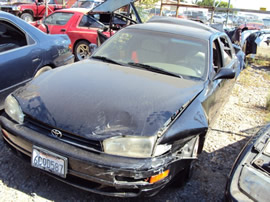 1993 TOYOTA CAMRY, 4CYL. AUTOMATIC TRANSMISSION, COLOR BLACK, STK # Z10099