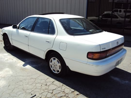 1992 TOYOTA CAMRY , 4CYL, AUTOMATIC TRANSMISSION , COLOR WHITE, STK # Z10103