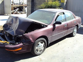 1993 TOYOTA CAMRY, 4CYL. AUTOMATIC TRANSMISSION, COLOR MAROON, STK# Z10100