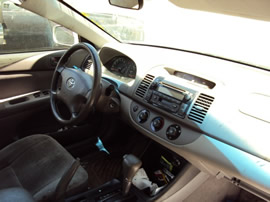 2002 TOYOTA CAMRY , 4CYL , AUTOMATIC TRANSMISSION, COLOR-SILVER STK# Z10106