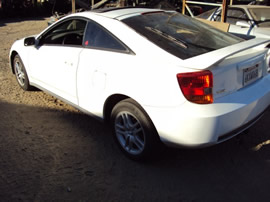 2000 TOYOTA CELICA GT, AUTOMATIC TRANSMISSION, COLOR WHITE, STK# Z10116